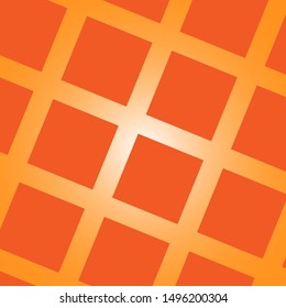 Simple square vector background in orange and yellow 