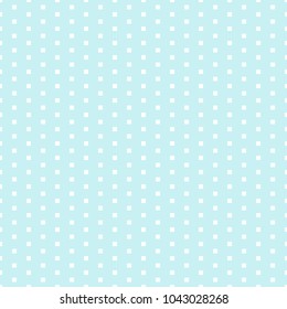 Simple squares seamless vector background in blue