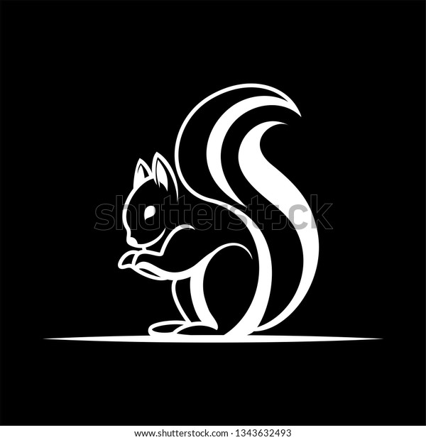 squirrel logo design