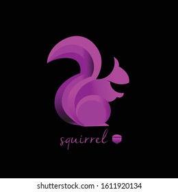 simple squirrel logo that you can use for your business