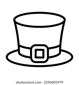 Simple St Patrick Day icon. The icon can be used for websites, print templates, presentation templates, illustrations, etc	