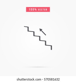 simple Stairs icon design