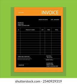 Simple Standard Fantastic Fabulous Delightful Invoice Template