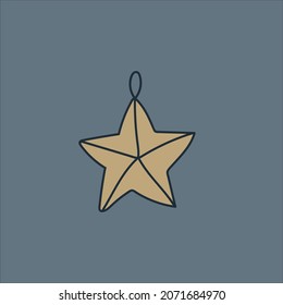 Simple star art and symbol