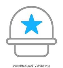 Simple Star Badge Icon, Vector Illustration