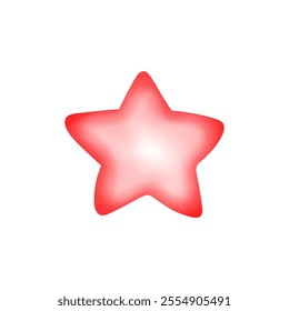 simple star element stock design. paint star icon