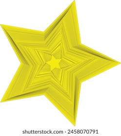Diseño simple del icono de la estrella eps 10