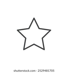 Simple star icon symbolizing favorites or ratings.