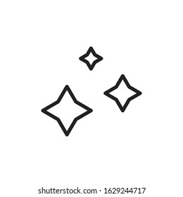 Simple star line icon. Stroke pictogram. Vector illustration isolated on a white background. Premium quality symbol. Vector sign for mobile app and web sites.