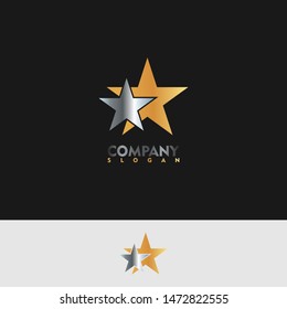 Simple Star Logo Design Element