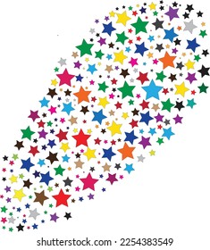 simple star pattern vector design.