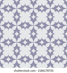simple star seamless pattern vector image