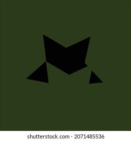 Simple star shape logo art
