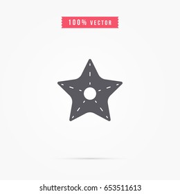 simple starfish icon