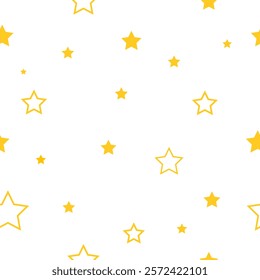 Simple Stars background, Web seamless background