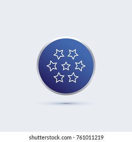 simple stars icon