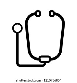Simple Stethoscope Icon