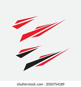 simple sticker design vector for car