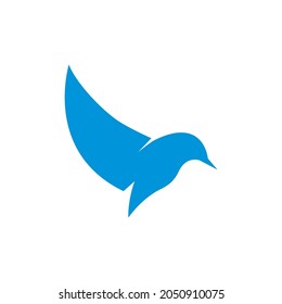 simple but still elegant bird logo design for your company