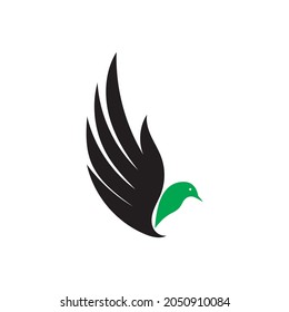 simple but still elegant bird logo design for your company