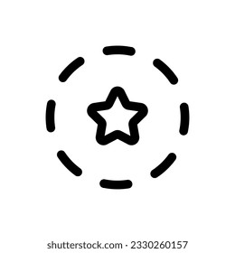 Simple Story Highlight icon. The icon can be used for websites, print templates, presentation templates, illustrations, etc