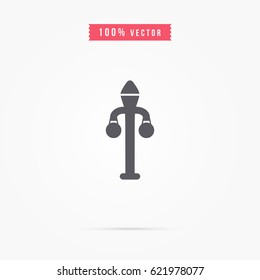 simple streetlight icon