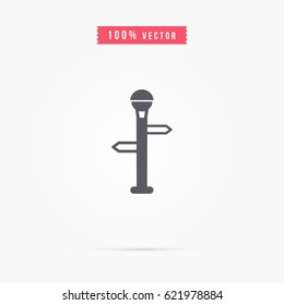 simple streetlight icon