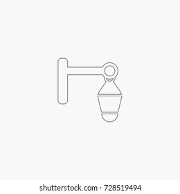 simple streetlight icon