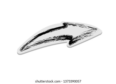 simple striker arrow icon