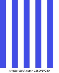 Simple stripe pattern with Blue and White colors vertical parallel stripes.Vector background.