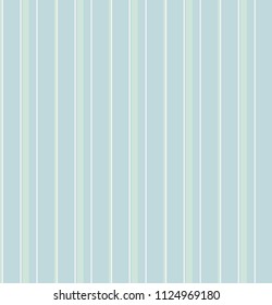 Simple stripe pattern with pastel green mint vertical parallel stripe.Vector abstract background.