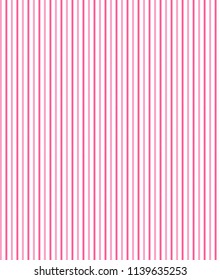 Simple stripe pattern with sweet pink,white and pink dash lines vertical parallel stripe.Vector abstract background.Design for fabric,print cloth,fashion,textile.