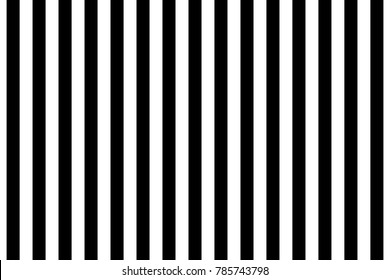 Simple striped background - black and white - vertical lines