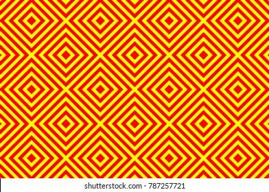 Simple striped background - red and yellow