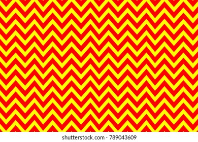 Simple striped background - red and yellow - vector pattern