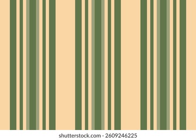 A simple striped pattern with vertical lines in neutral and green tones. Ideal for backgrounds, textiles, or decorative elements. Offers a classic, versatile look.