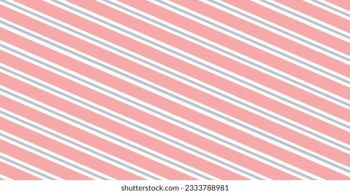 Simple striped print vector illustration.