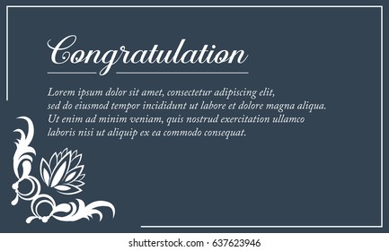 Simple style invitation wedding collection