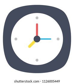 A simple style wall clock