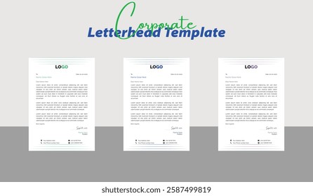 Simple And Stylish Letterhead Template | Branding And Stationery