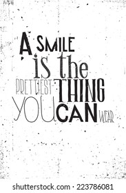 Simple Stylish motivational poster, on every day