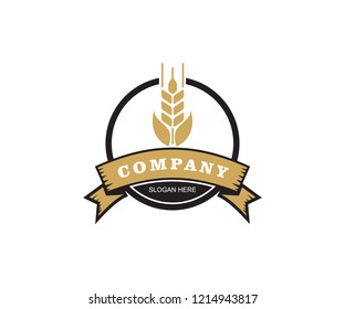 simple and suitable graphic for vintage country corp farm vector logo design inspiration