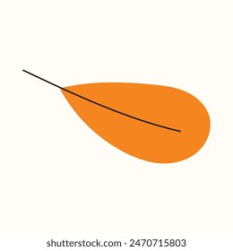 Simple Summer Leaf Autumn Leaf Vector Element
