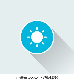simple sun icon