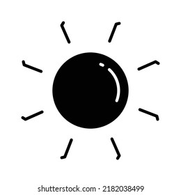 Simple sun icon. Perfect for your design needs. Thx u :)