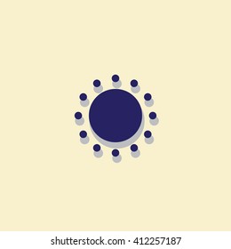 Simple sun icon. Sun silhouette isolated. Sun icon sign. Sun icon web. Sun icon flat. Sun icon element. Sun icon for internet. Sun icon picture. Sun icon logo. Sun icon with ray. Summer sun icon