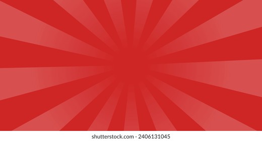 Simple sunburst background red (2:1)