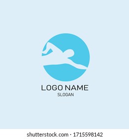 Simple Swimming Logo design inspiration
