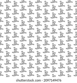 Simple swimming pattern design and background art