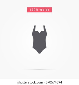 simple swimsuit icon